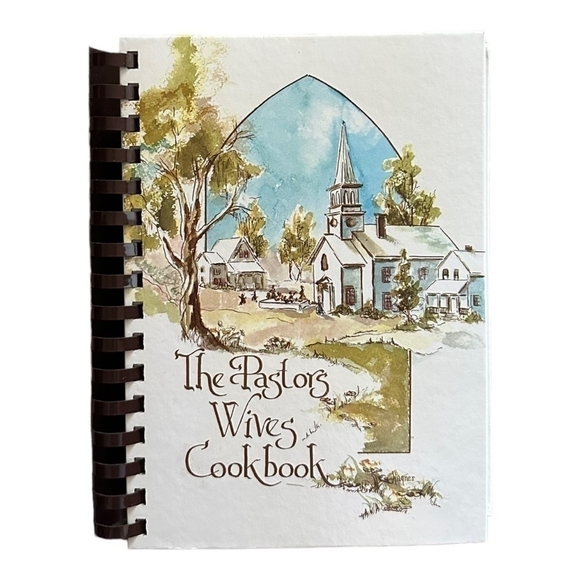 Vintage Recipes Book Sybil DuBose The Pastors Wives Cookbook Cooking Recipe Book - Picture 1 of 2